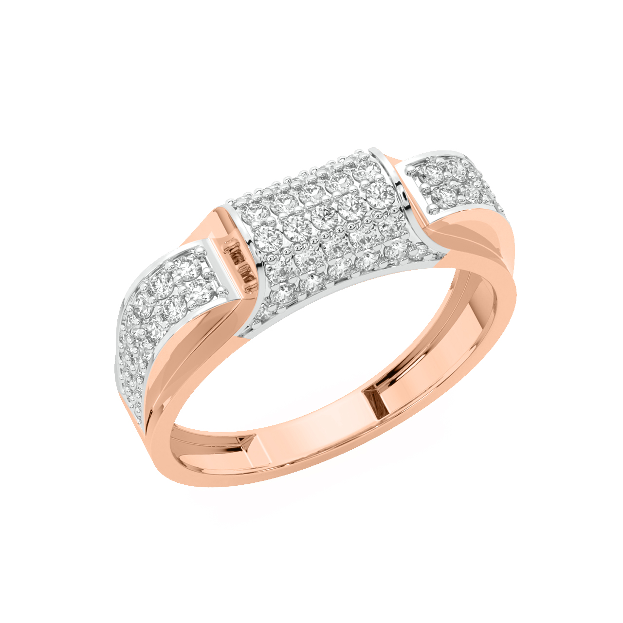 Linara Round Diamond Ring For Him